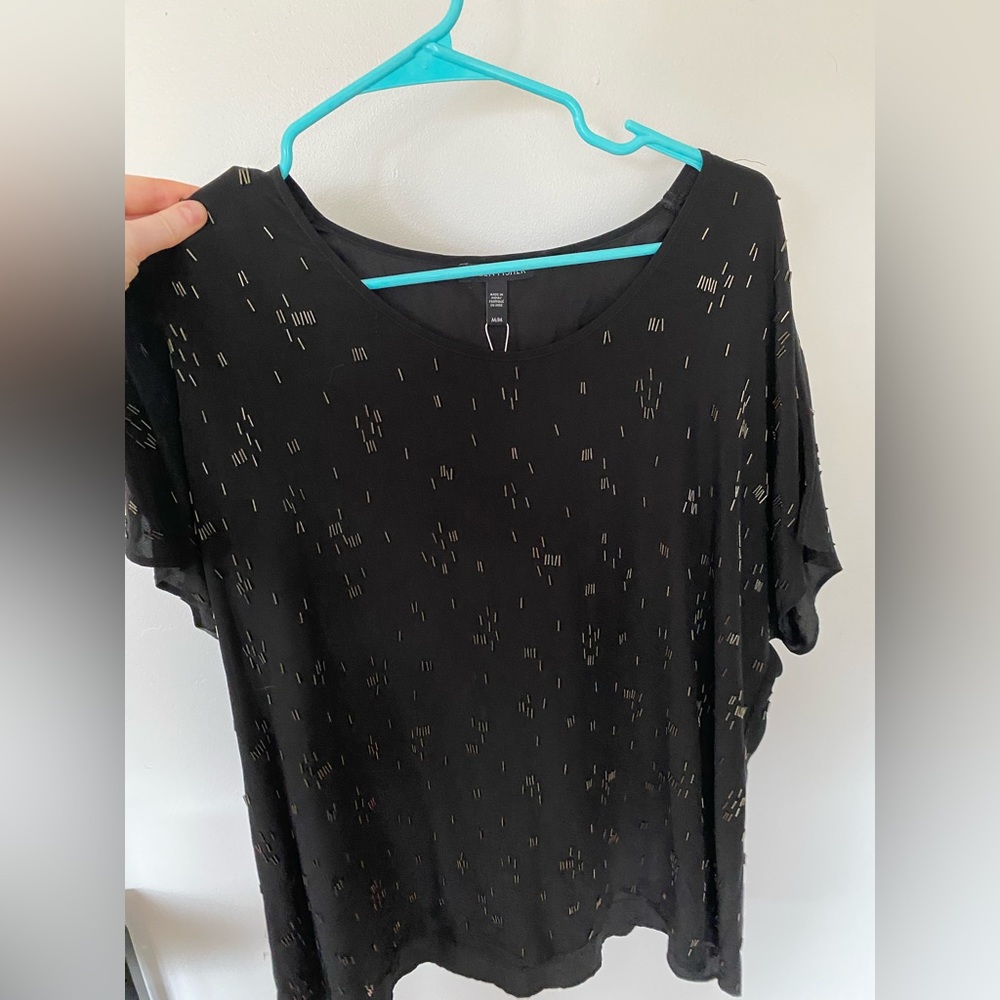 Eileen Fisher Sparkly Top NWT
